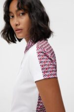 Cara Polo Micro Bridge Rose Red Women J.Lindeberg Clothing 66XF1366 - Image 3