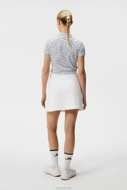 Cara Polo White Women J.Lindeberg Clothing 66XF1536