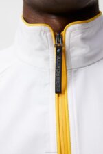 Cash Track Top White Men J.Lindeberg Clothing 66XF695 - Image 4