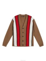 Cassey Knitted Cardigan Butternut Men J.Lindeberg Clothing 66XF998 - Image 5