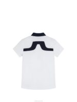 Cassie Polo White Women J.Lindeberg Clothing 66XF1452 - Image 6