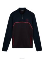 Castello Mid Layer Navy Men J.Lindeberg Clothing 66XF636 - Image 5