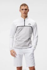Castello Mid Layer White Men J.Lindeberg Clothing 66XF637