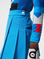 Cataleya Pleated Skirt Brilliant Blue Women J.Lindeberg Clothing 66XF1664 - Image 3