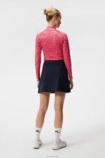 Cataleya Pleated Skirt Navy Women J.Lindeberg Clothing 66XF1667