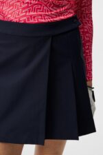Cataleya Pleated Skirt Navy Women J.Lindeberg Clothing 66XF1667 - Image 3