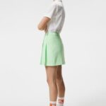 Cataleya Pleated Skirt Patina Green Women J.Lindeberg Clothing 66XF1665