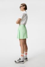 Cataleya Pleated Skirt Patina Green Women J.Lindeberg Clothing 66XF1665