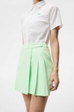 Cataleya Pleated Skirt Patina Green Women J.Lindeberg Clothing 66XF1665 - Image 3