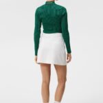 Cataleya Pleated Skirt White Women J.Lindeberg Clothing 66XF1666