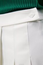 Cataleya Pleated Skirt White Women J.Lindeberg Clothing 66XF1666 - Image 4