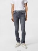 Cedar Greyish Wash Jeans Granite Gray Men J.Lindeberg Clothing 66XF1101