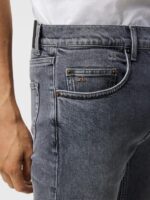 Cedar Greyish Wash Jeans Granite Gray Men J.Lindeberg Clothing 66XF1101 - Image 4