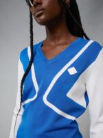 Celine Sweater Nautical Blue Women J.Lindeberg Clothing 66XF2817 - Image 4