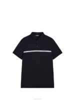 Chad Slim Polo Black Men J.Lindeberg Clothing 66XF209 - Image 6