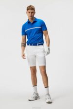 Chad Slim Polo Lapis Blue Men J.Lindeberg Clothing 66XF211 - Image 3