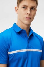 Chad Slim Polo Lapis Blue Men J.Lindeberg Clothing 66XF211 - Image 4