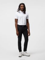 Chad Slim Polo White Men J.Lindeberg Clothing 66XF210 - Image 3