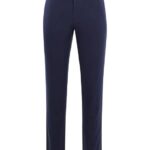 Chaze Flannel Twill Pants Navy Men J.Lindeberg Clothing 66XF2254
