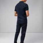 Chaze Garment Dyed Pants Navy Men J.Lindeberg Clothing 66XF1145