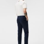 Chaze Super Satin Pants Navy Men J.Lindeberg Clothing 66XF1140