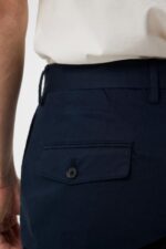 Chaze Super Satin Pants Navy Men J.Lindeberg Clothing 66XF1140 - Image 3
