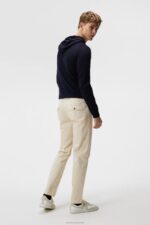 Chaze Super Satin Pants Turtledove Men J.Lindeberg Clothing 66XF1141