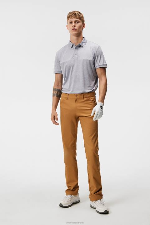Chin 5-Pocket Golf Pant Chipmunk Men J.Lindeberg Clothing 66XF385 - Image 2