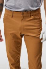 Chin 5-Pocket Golf Pant Chipmunk Men J.Lindeberg Clothing 66XF385 - Image 3