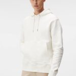 Chip Hoodie Cloud White Men J.Lindeberg Clothing 66XF1025