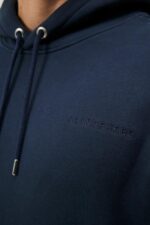 Chip Hoodie Navy Men J.Lindeberg Clothing 66XF1024 - Image 5