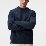 Chip Sweatshirt Navy Men J.Lindeberg Clothing 66XF1022