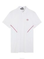Chris Polo White Men J.Lindeberg Clothing 66XF332 - Image 4