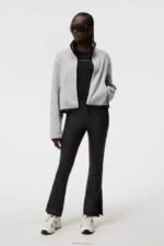 Cirque Jacket Light Grey Melange Women J.Lindeberg Clothing 66XF1783 - Image 2