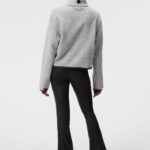 Cirque Jacket Light Grey Melange Women J.Lindeberg Clothing 66XF1783