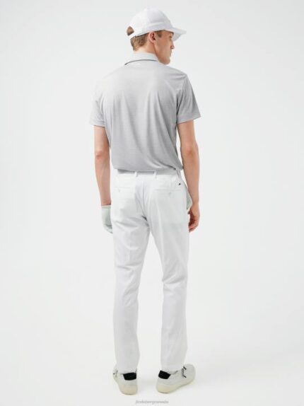Clark Golf Polo Micro Chip Melange Men J.Lindeberg Clothing 66XF2103