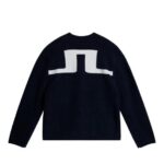 Clarke Knitted Cardigan Navy Men J.Lindeberg Clothing 66XF504