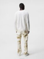 Clarke Knitted Cardigan White Men J.Lindeberg Clothing 66XF581