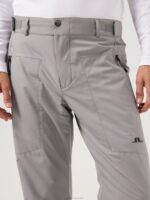 Clarke Ski Pant Granite Men J.Lindeberg Clothing 66XF2242 - Image 3