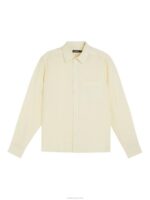 Clean Linen Slim Shirt Pear Sorbet Men J.Lindeberg Clothing 66XF1173 - Image 5