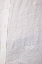 Clean Linen Slim Shirt White Men J.Lindeberg Clothing 66XF1188 - Image 5