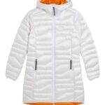 Cliff Light Down Parka White Women J.Lindeberg Clothing 66XF1913