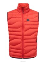 Cliff Light Down Vest Barbados Cherry Men J.Lindeberg Clothing 66XF2431 - Image 4