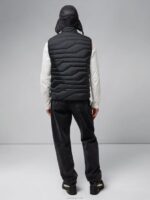 Cliff Light Down Vest Black Men J.Lindeberg Clothing 66XF2430