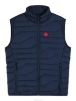 Cliff Light Down Vest Navy Men J.Lindeberg Clothing 66XF2432 - Image 4