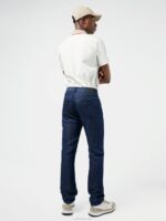 Cody Linen Blend Jeans Mid Blue Men J.Lindeberg Clothing 66XF2586 - Image 2