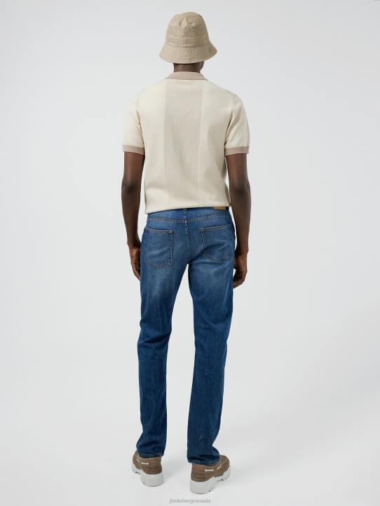 Cody Mid Indigo Jeans Mid Blue Men J.Lindeberg Clothing 66XF2587 - Image 2