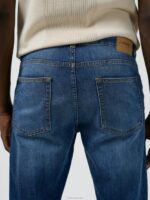 Cody Mid Indigo Jeans Mid Blue Men J.Lindeberg Clothing 66XF2587 - Image 4