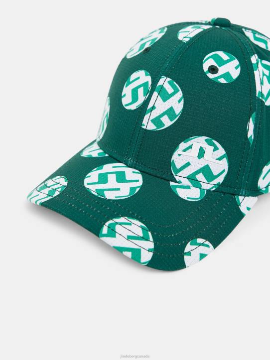 Collin Print Cap Rain Forest Sphere Dot Men J.Lindeberg Accessory 66XF882 - Image 2