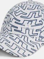 Collin Print Cap White Bridge Swirl Men J.Lindeberg Accessory 66XF880 - Image 2